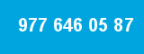 977 646 05 87 977 646 05 87